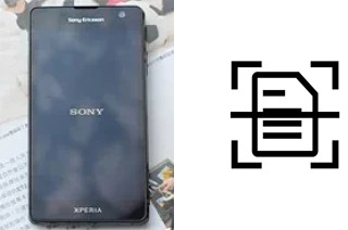 Escanear documento en un Sony Xperia LT29i Hayabusa