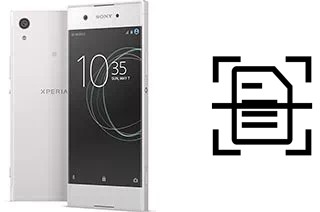 Escanear documento en un Sony Xperia XA1