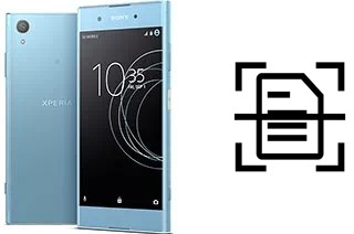 Escanear documento en un Sony Xperia XA1 Plus