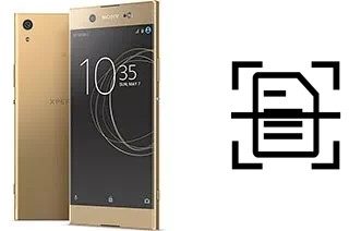 Escanear documento en un Sony Xperia XA1 Ultra