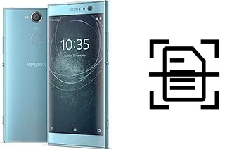 Escanear documento en un Sony Xperia XA2