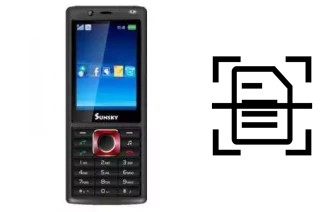 Escanear documento en un Sunsky S810