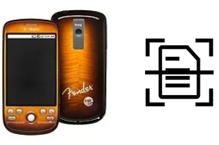 Escanear documento en un T-Mobile myTouch 3G Fender Edition