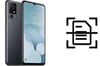 Escanear documento en un TCL 40 XL