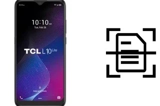 Escanear documento en un TCL L10 Lite