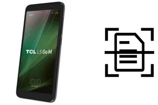 Escanear documento en un TCL L5 GO M