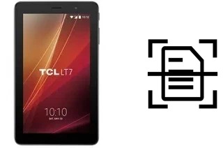 Escanear documento en un TCL LT7