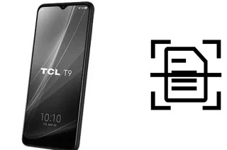 Escanear documento en un TCL T9