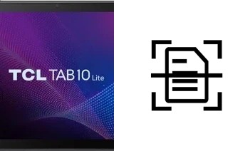 Escanear documento en un TCL Tab10 Lite