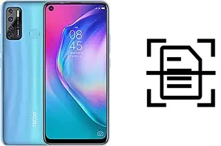 Escanear documento en un TECNO Camon 15 Air