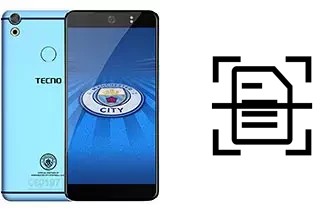 Escanear documento en un Tecno Camon CX Manchester City LE