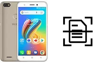 Escanear documento en un Tecno F2 LTE