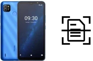 Escanear documento en un Tecno Pop 4 Air