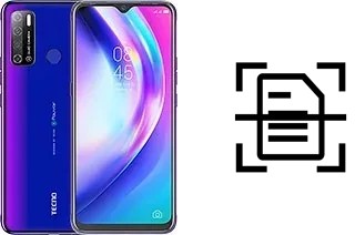 Escanear documento en un Tecno Pouvoir 4 Pro
