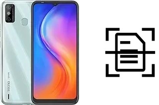 Escanear documento en un Tecno Spark 6 Go