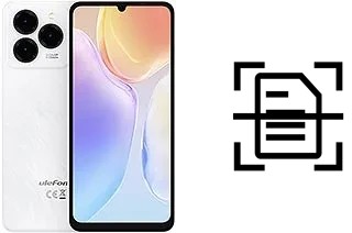 Escanear documento en un Ulefone Note 20 Pro