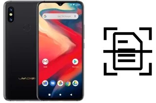 Escanear documento en un UMIDIGI S3 Pro