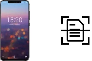 Escanear documento en un UMIDIGI Z2 Special Edition