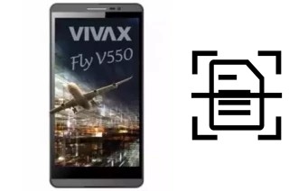 Escanear documento en un Vivax Fly V550