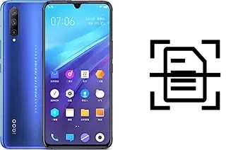 Escanear documento en un vivo iQOO Pro