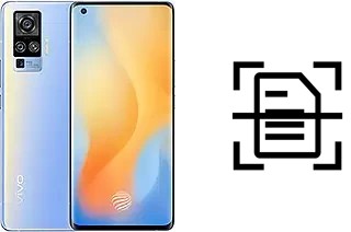 Escanear documento en un vivo X50 Pro