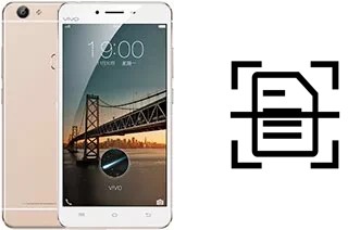 Escanear documento en un vivo X6S Plus