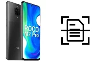 Escanear documento en un Xiaomi Poco M2 Pro