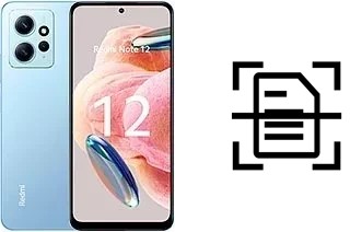 Escanear documento en un Xiaomi Redmi Note 12 4G