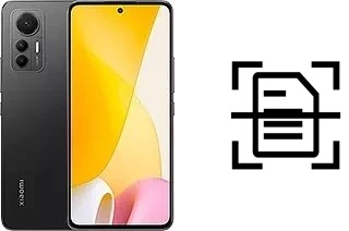 Escanear documento en un Xiaomi 12 Lite