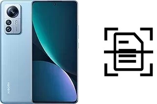 Escanear documento en un Xiaomi 12 Pro (Dimensity)