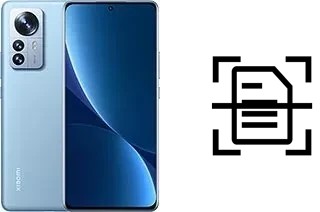 Escanear documento en un Xiaomi 12 Pro