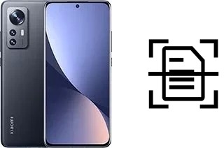 Escanear documento en un Xiaomi 12X