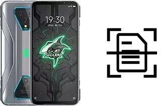 Escanear documento en un Xiaomi Black Shark 3 Pro