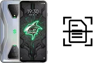 Escanear documento en un Xiaomi Black Shark 3