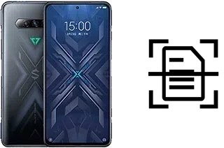 Escanear documento en un Xiaomi Black Shark 4 Pro