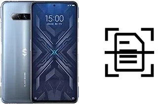 Escanear documento en un Xiaomi Black Shark 4