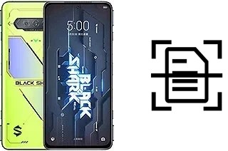 Escanear documento en un Xiaomi Black Shark 5 RS