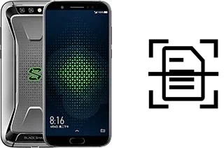 Escanear documento en un Xiaomi Black Shark