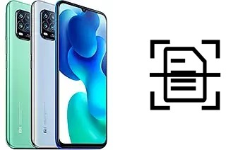 Escanear documento en un Xiaomi Mi 10 Youth 5G