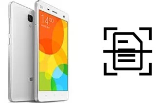 Escanear documento en un Xiaomi Mi 4 LTE