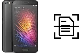 Escanear documento en un Xiaomi Mi 5