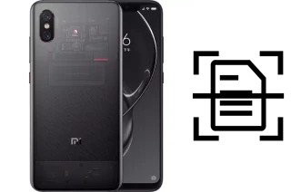 Escanear documento en un Xiaomi Mi 8 Explorer Edition