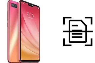 Escanear documento en un Xiaomi Mi 8 Lite