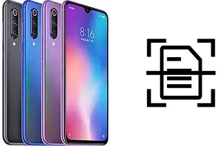 Escanear documento en un Xiaomi Mi 9 SE