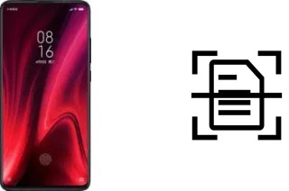 Escanear documento en un Xiaomi Mi 9T Pro