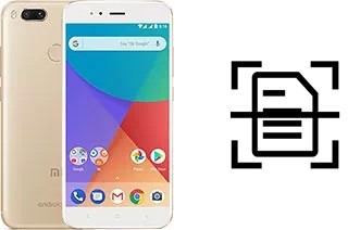 Escanear documento en un Xiaomi Mi A1