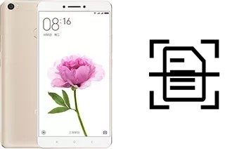 Escanear documento en un Xiaomi Mi Max