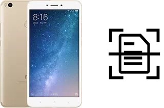 Escanear documento en un Xiaomi Mi Max 2