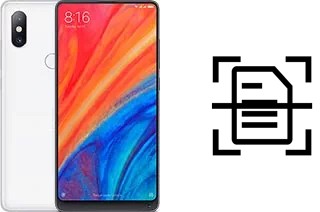 Escanear documento en un Xiaomi Mi Mix 2S