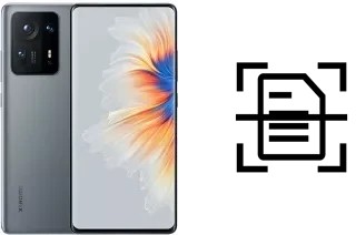 Escanear documento en un Xiaomi Mix 4